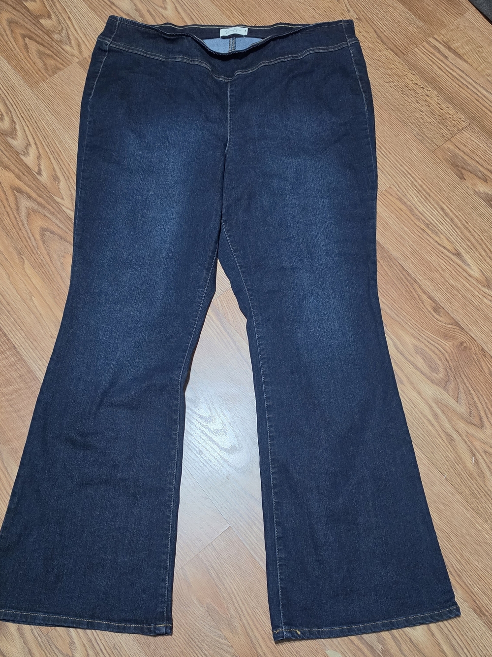 JESSICA SIMPSON Dark Blue Flare Jeans